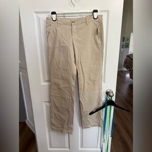 NEW Aeropostale Womens Khaki pants Size 10 Regular Low Rise Classic 33” Inseam